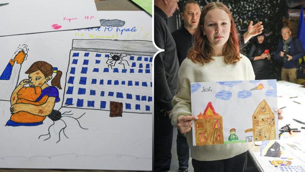 У Херсоні презентували експозицію “Послання надії від дітей Херсонщини українцям за кордоном”