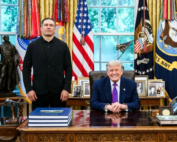 Усик: знайомство з Трампом у Білому домі 5 Усик: знайомство з Трампом у Білому домі 5