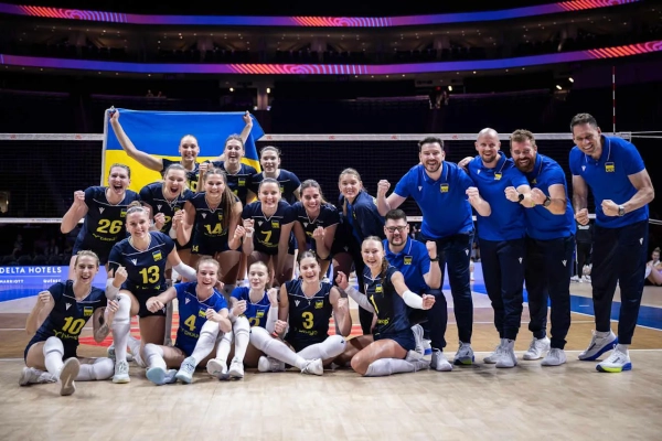 Українки здобули історичну перемогу у Лізі націй 2 Жіноча збірна України з волейболу здобула першу в історії перемогу у Лізі націй