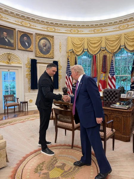 Усик у Білому домі: зустріч з Трампом в Овальному кабінеті 2